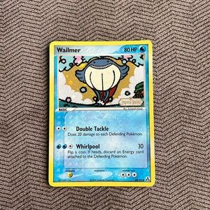 Wailmer 2006 blue legend maker card Pokémon